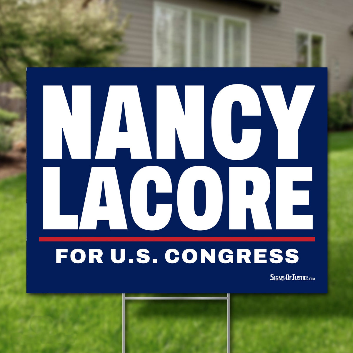 Nancy Lacore 24"x18" yard sign