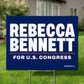 Rebecca Bennett 24"x18" yard sign
