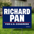 Richard Pan 24"x18" yard sign
