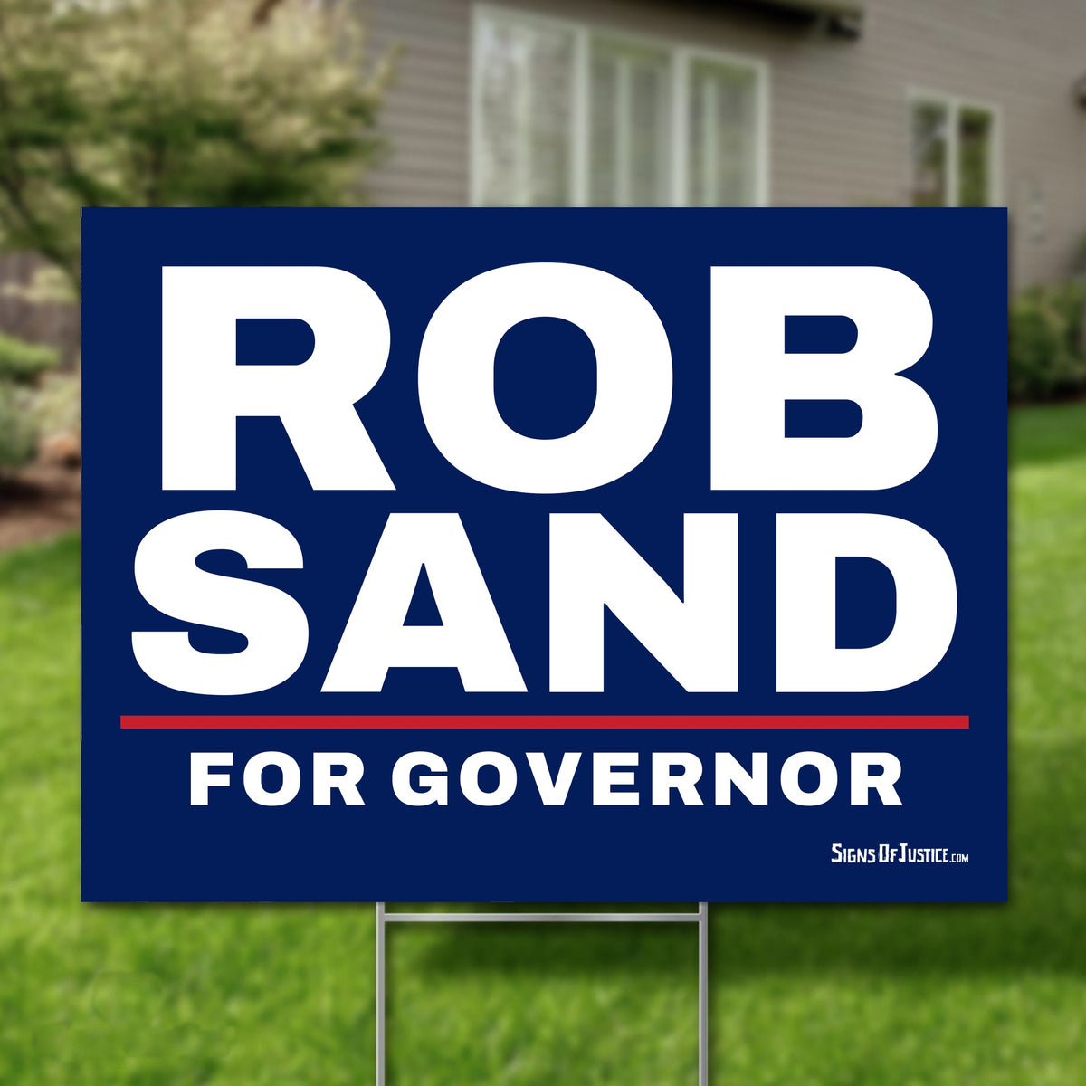 Rob Sand 24"x18" yard sign