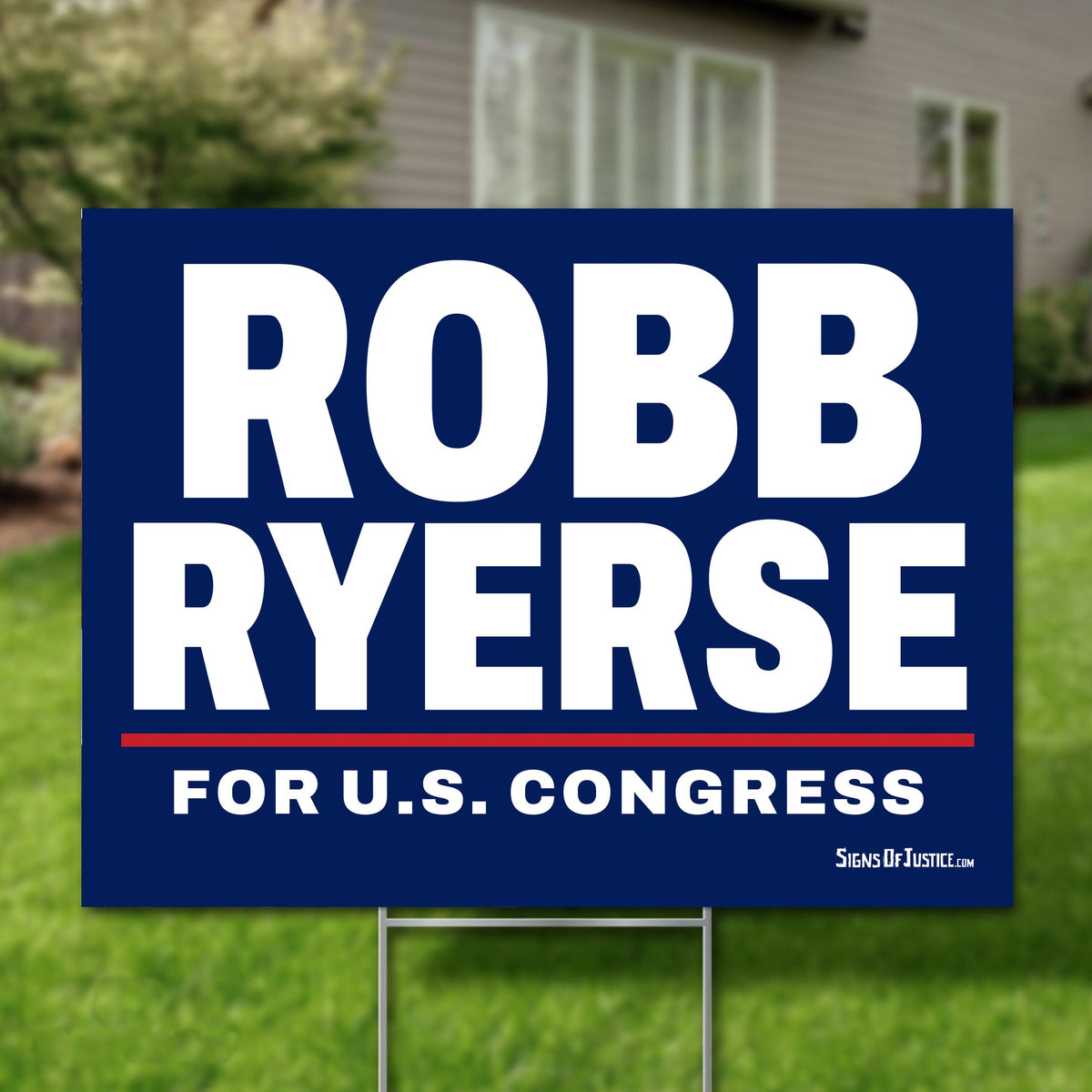 Robb Ryerse 24"x18" yard sign