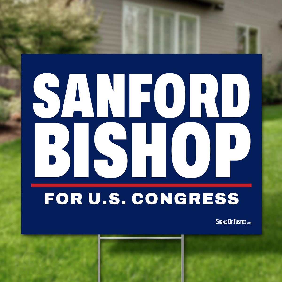 Sanford Bishop 24"x18" yard sign