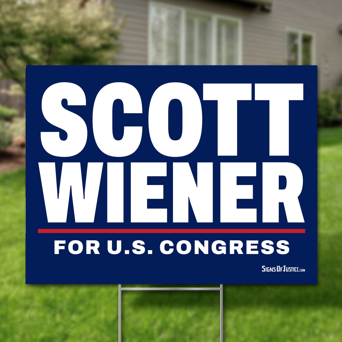 Scott Wiener 24"x18" yard sign