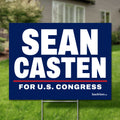 Sean Casten 24"x18" yard sign