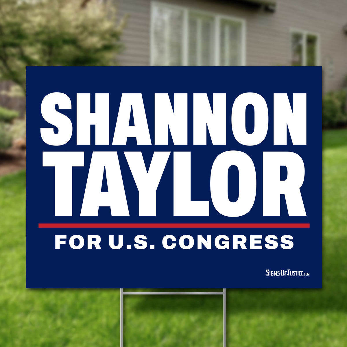 Shannon Taylor 24"x18" yard sign