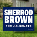 Sherrod Brown 24"x18" yard sign