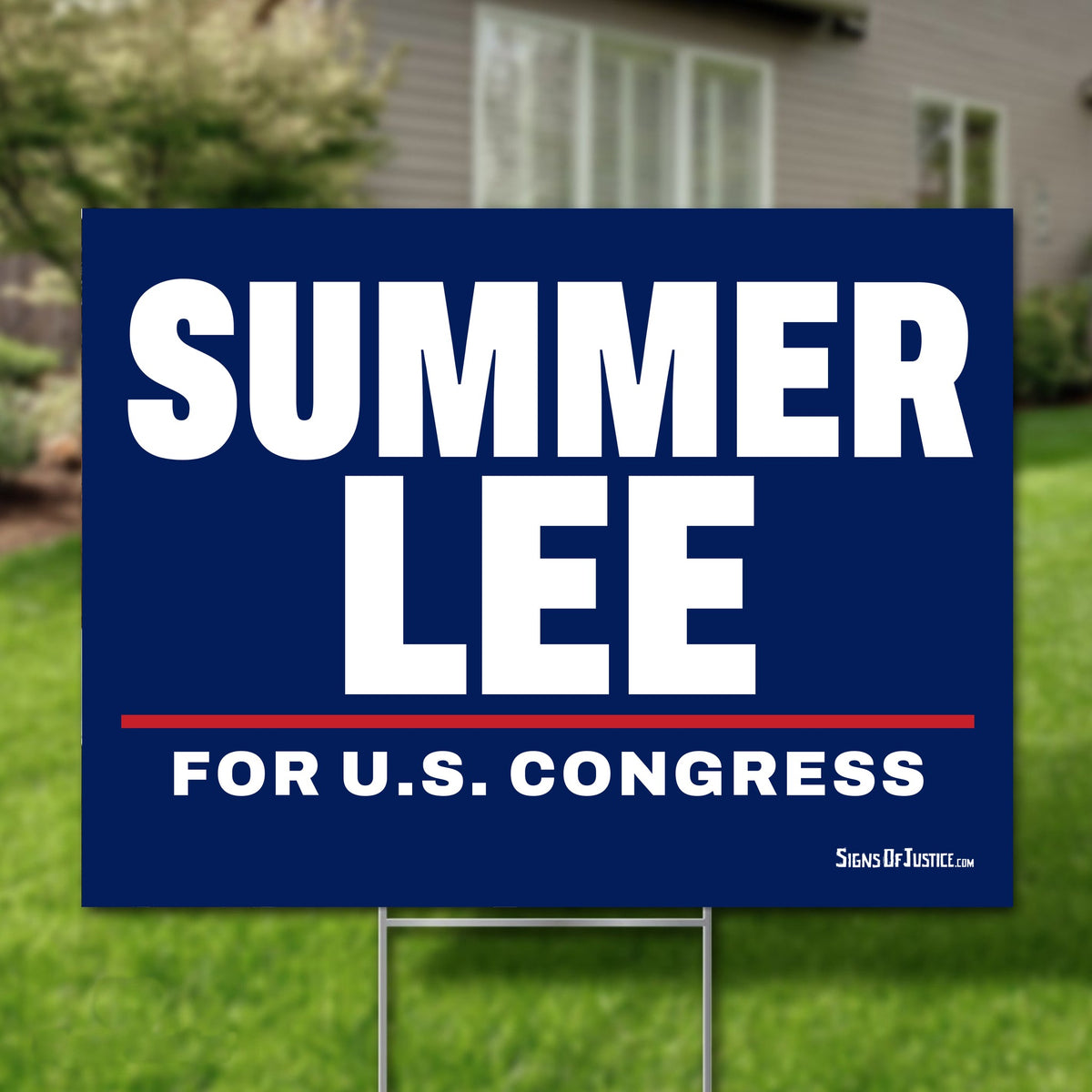 Summer Lee 24"x18" yard sign