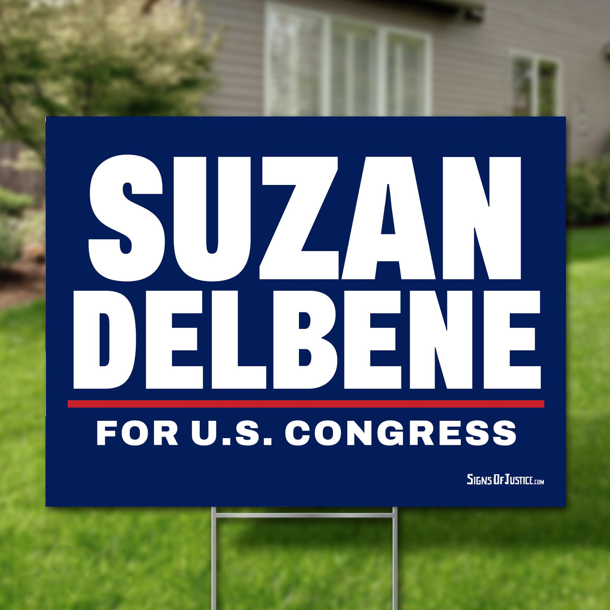 Suzan DelBene 24"x18" yard sign