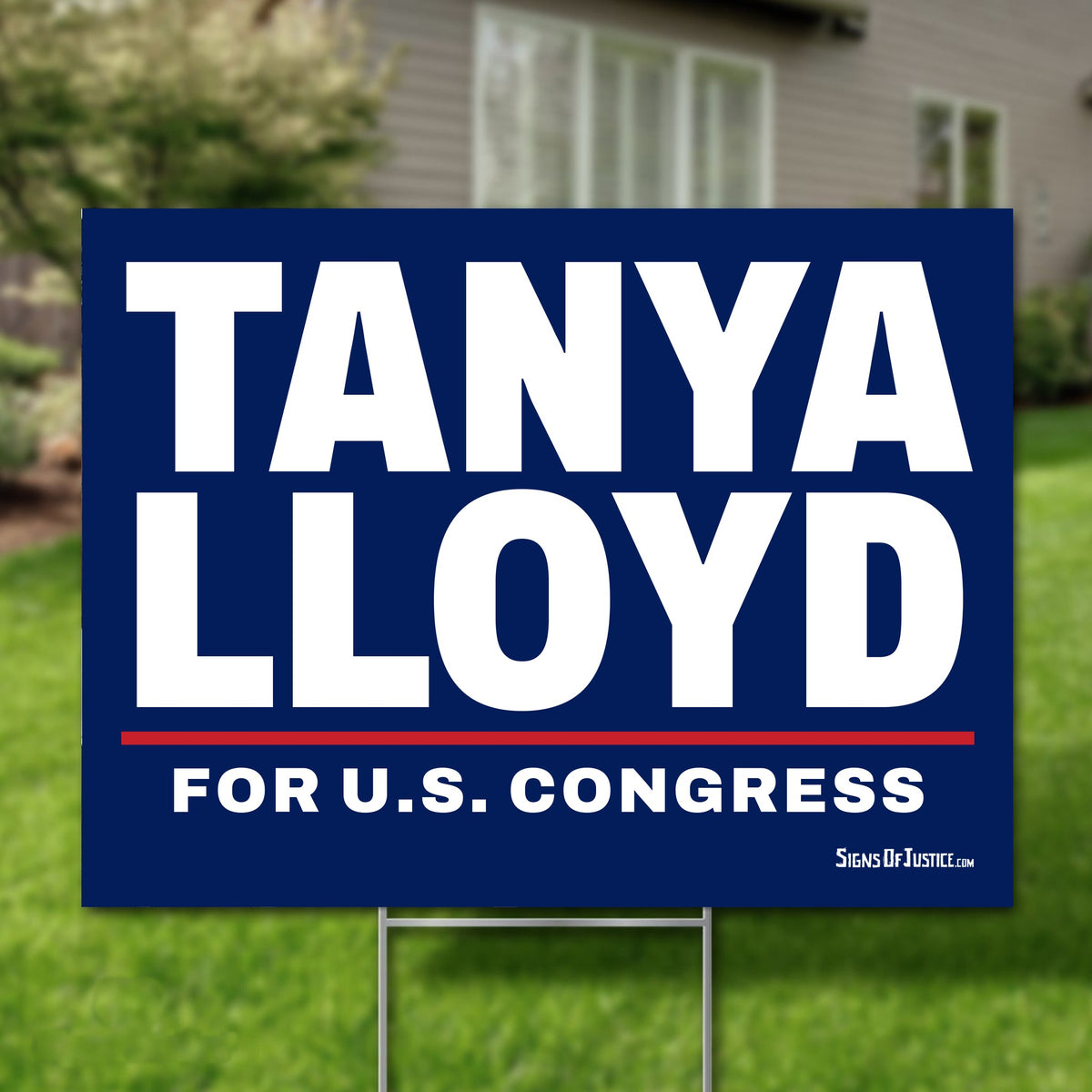 Tanya Lloyd 24"x18" yard sign