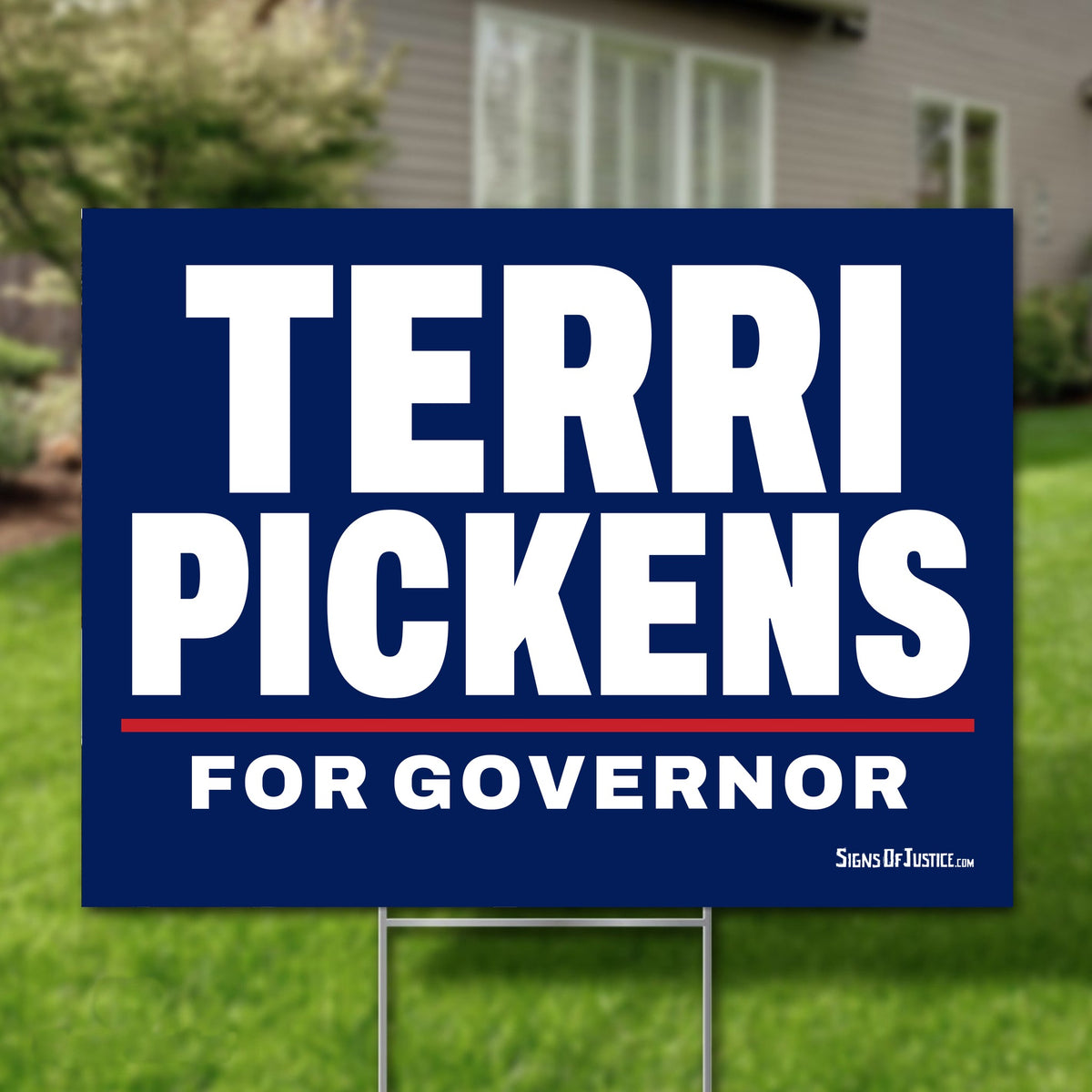 Terri Pickens 24"x18" yard sign