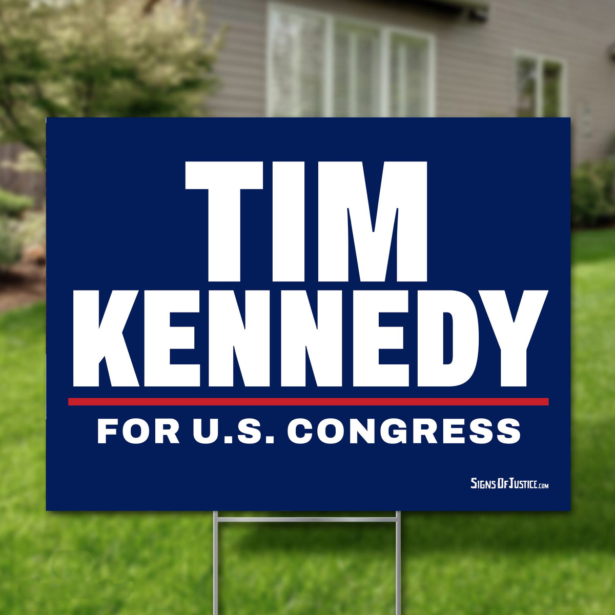 Tim Kennedy 24"x18" yard sign