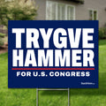 Trygve Hammer 24"x18" yard sign
