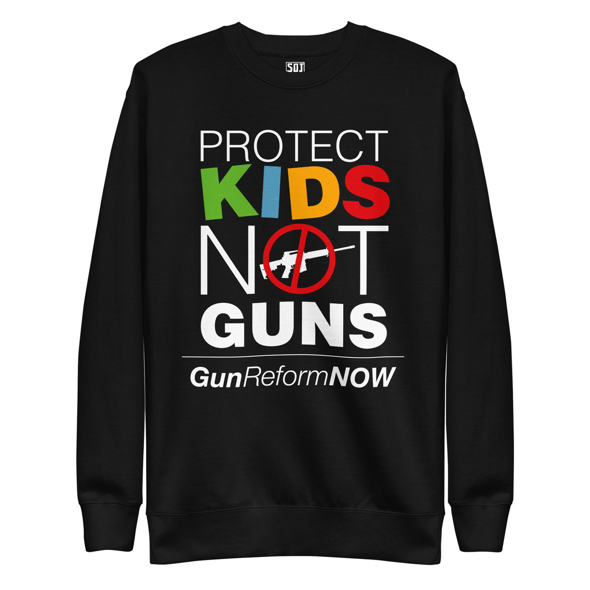 "Protect Kids Not Guns" Unisex Crewneck Sweatshirt