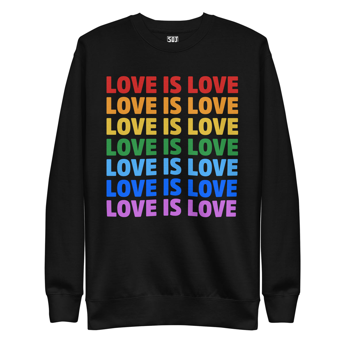 "Love is Love" Unisex Crewneck Sweatshirt
