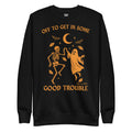 "Good Trouble Ghost" Unisex Crewneck Sweatshirt