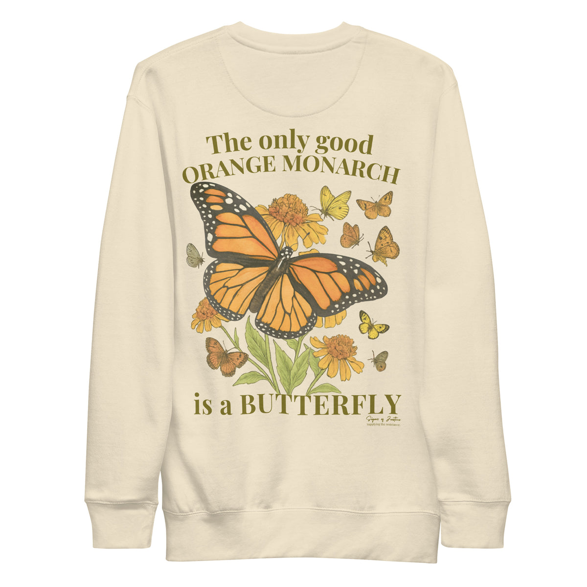 "Good Monarch" Unisex Crewneck Sweatshirt