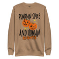 "Pumpkin Spice & Human Rights" Unisex Crewneck Sweatshirt