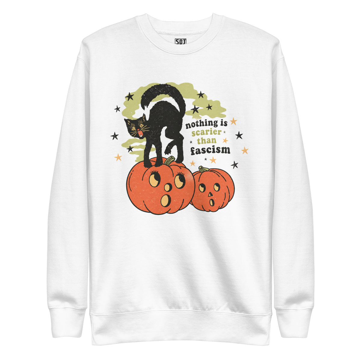 "Scarier Than Fascism" Unisex Crewneck Sweatshirt