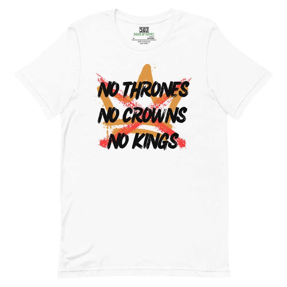 "No Crowns - No Kings" T-Shirt