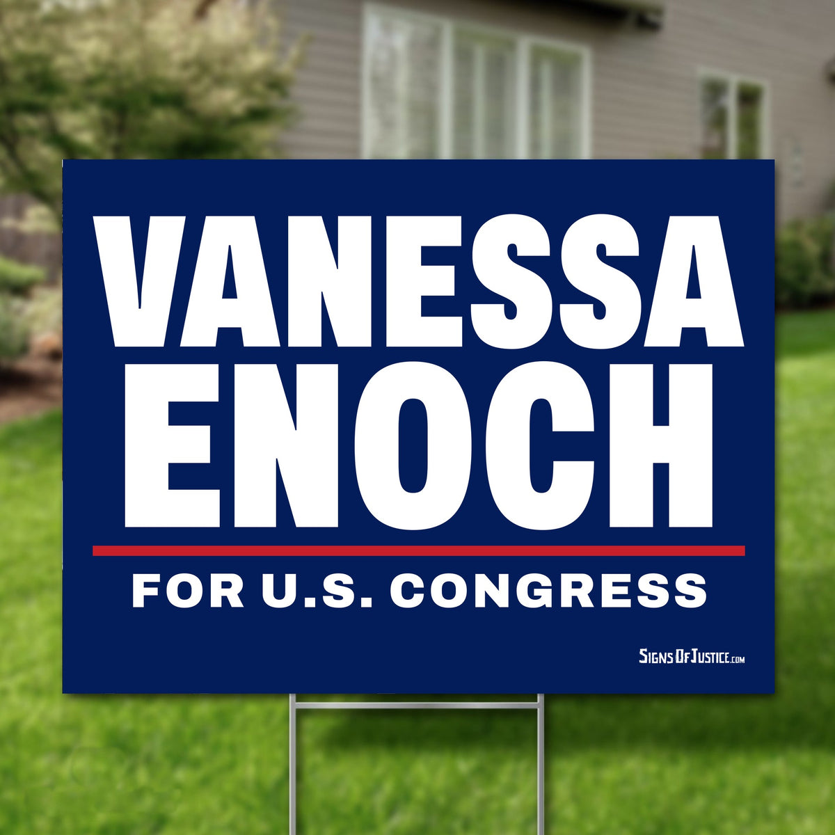 Vanessa Enoch 24"x18" yard sign