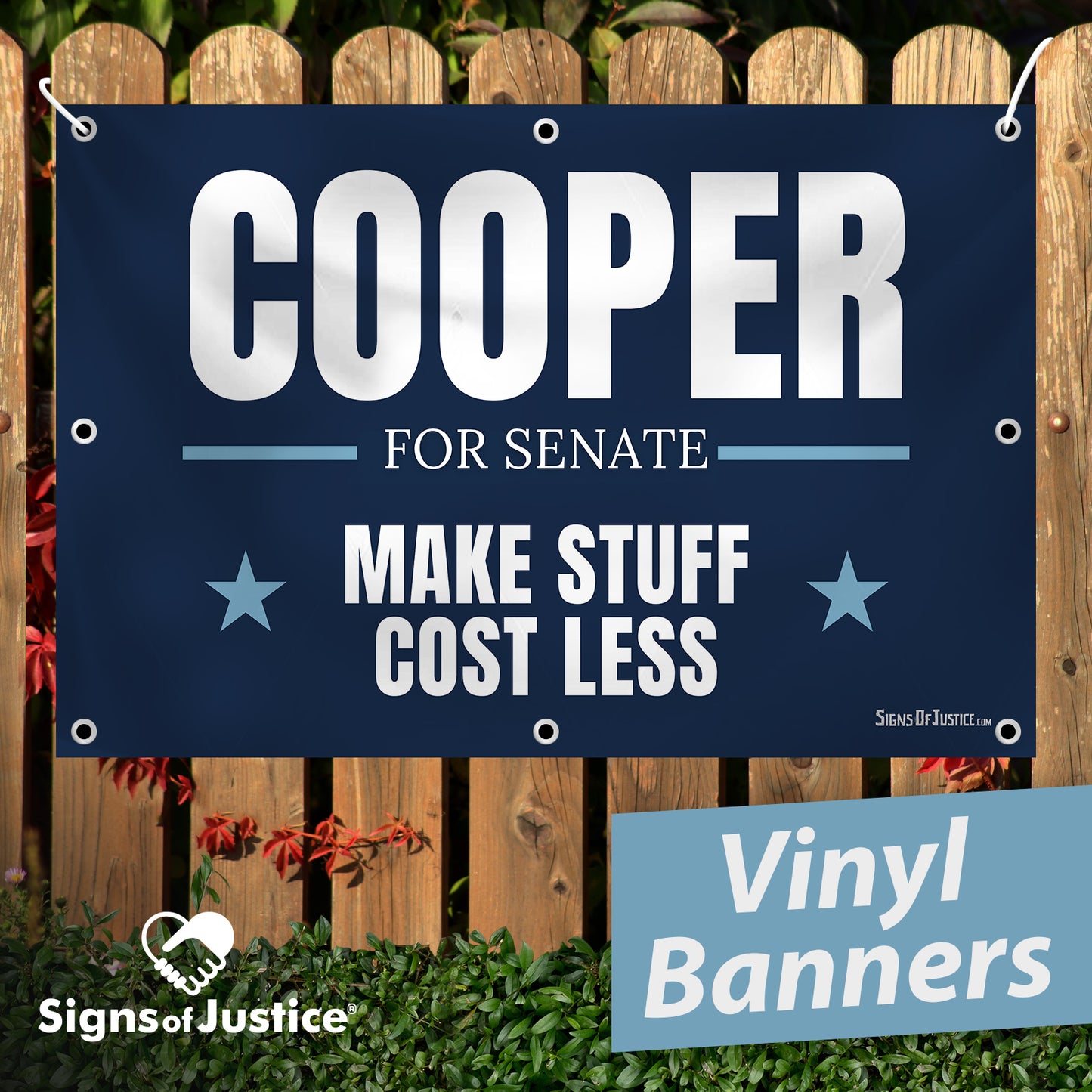 "Cooper MSCL" Vinyl Banner