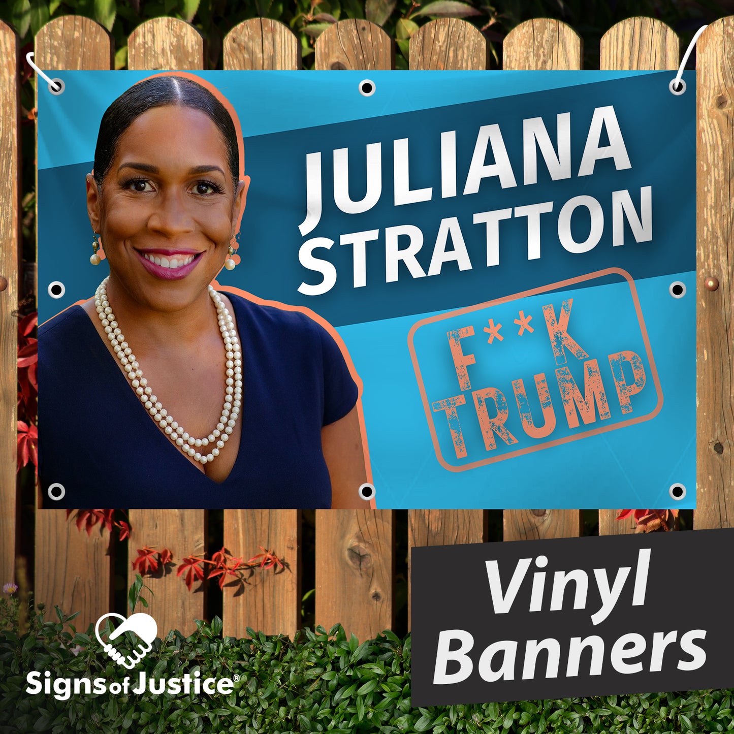 "Julliana For Senate" Vinyl Banner