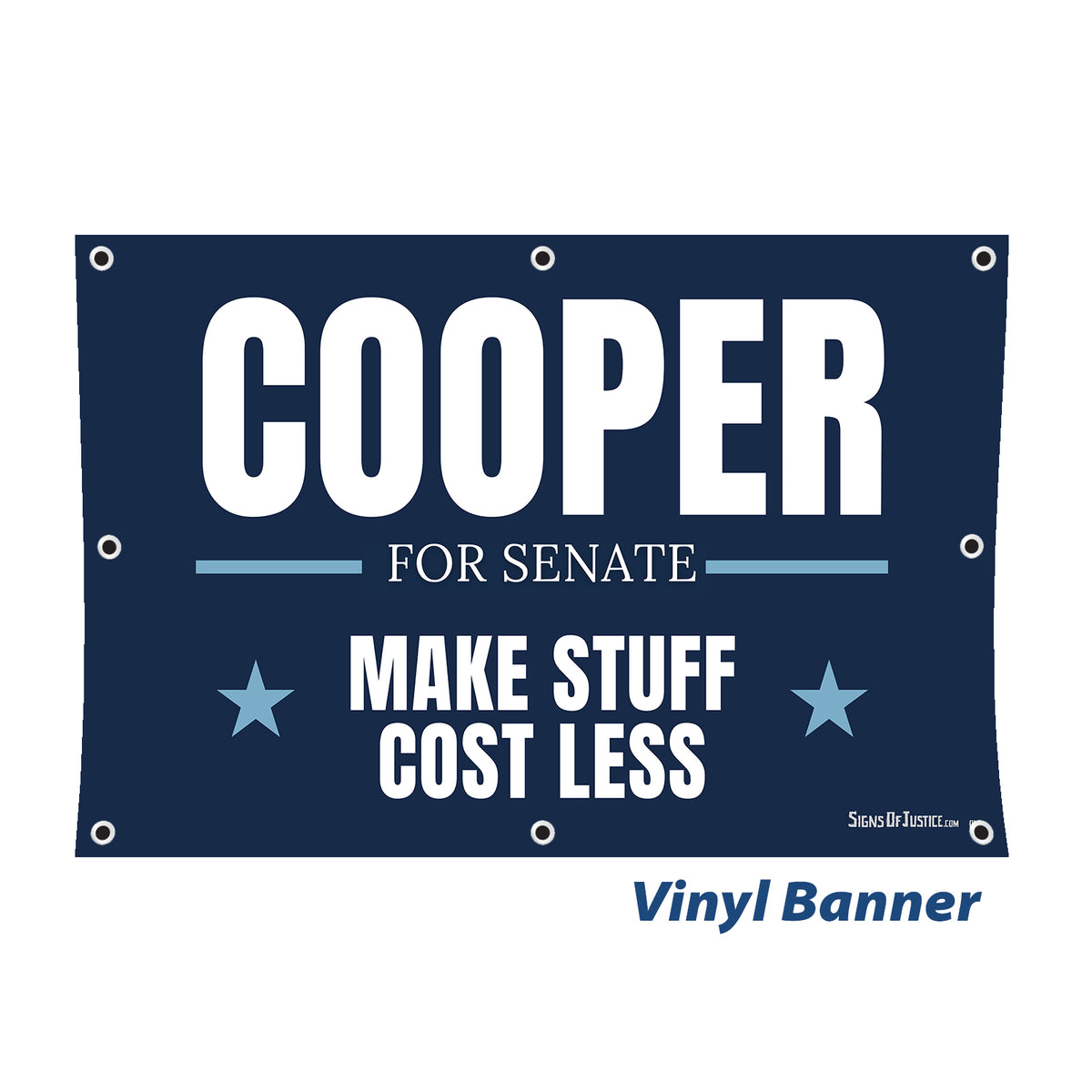 "Cooper MSCL" Vinyl Banner