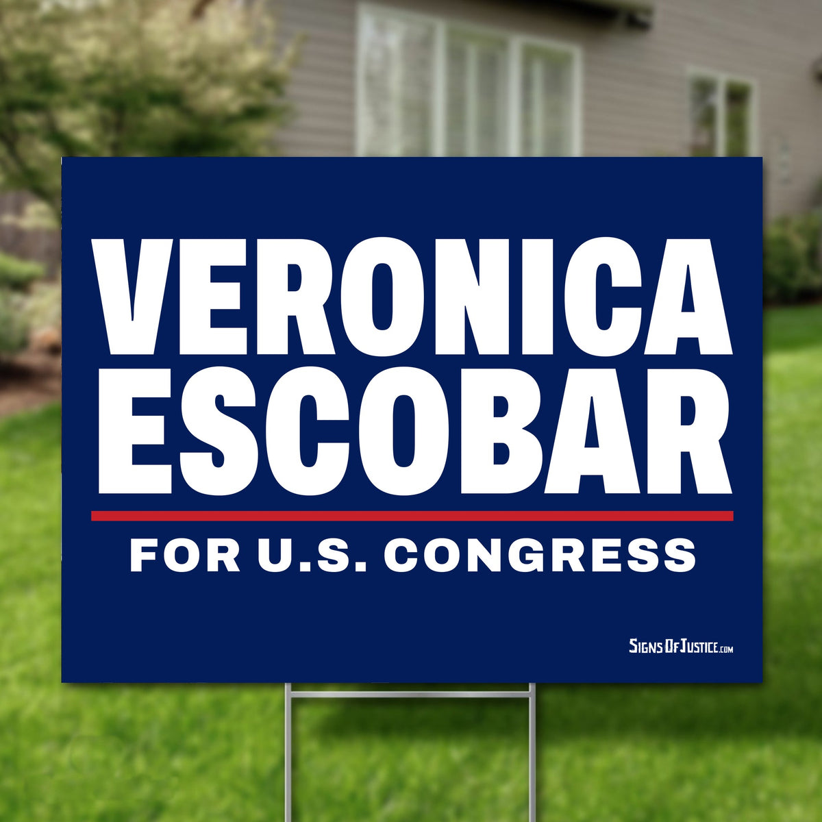 Veronica Escobar 24"x18" yard sign