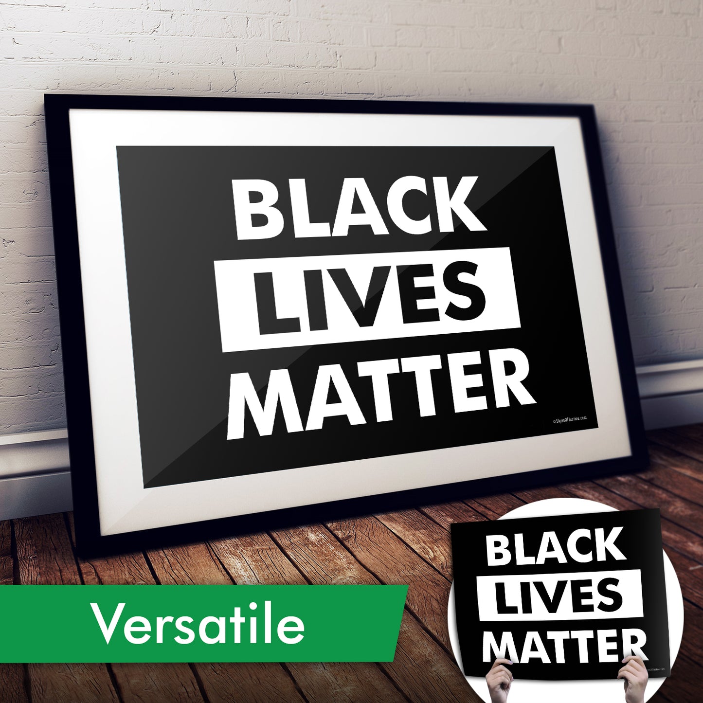 Black Lives Matter Cardstock Print