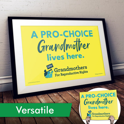 GRR! Grandmas for Reproductive Rights Cardstock Prints