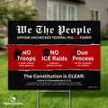 "We The People" Yard Sign
