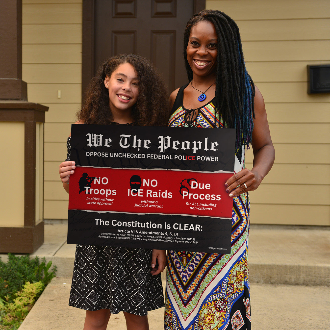 "We The People" Yard Sign