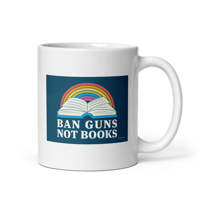 Ban Guns Not Books Mug