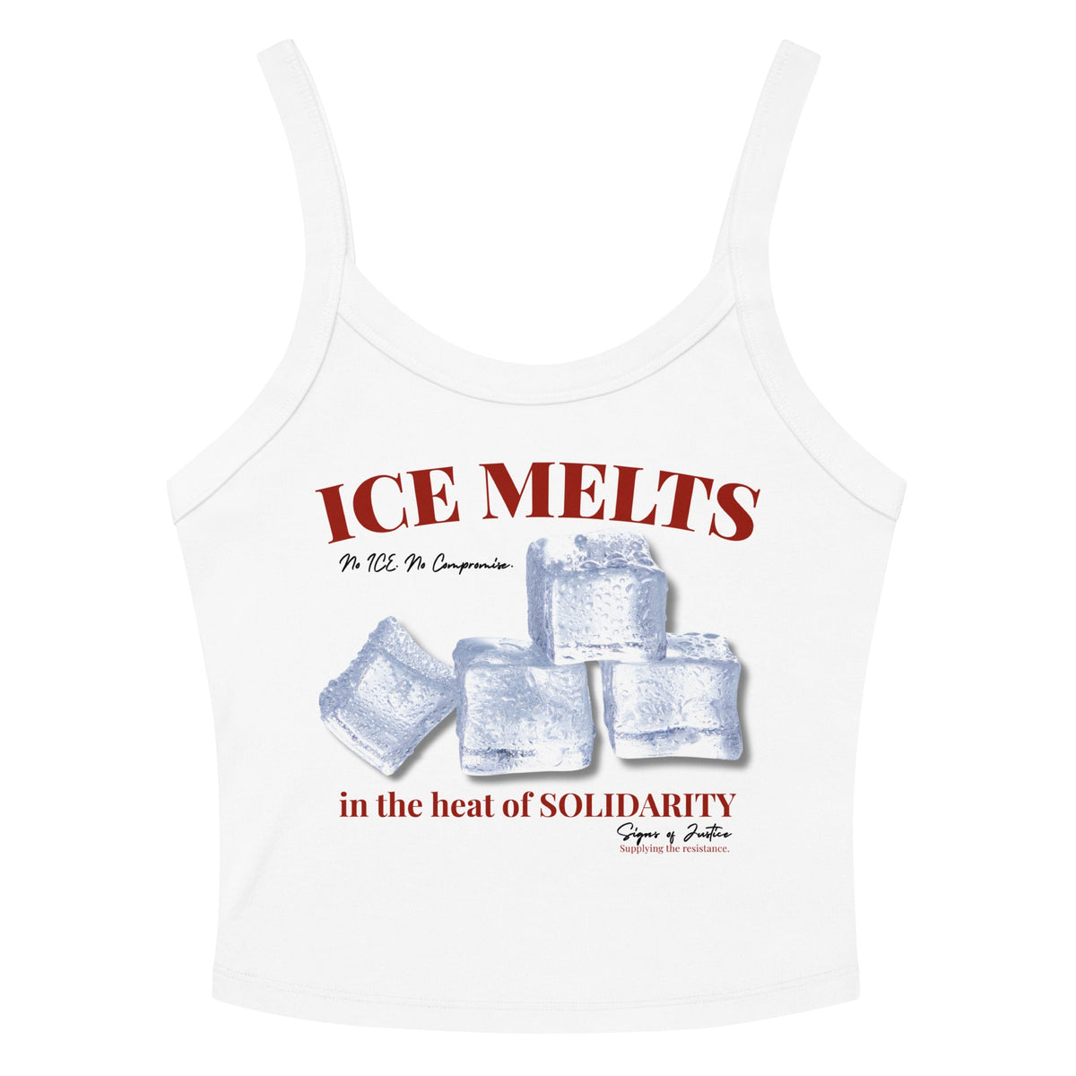 "No ICE" T-Shirt (Front Only)