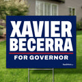 Xavier Becerra 24"x18" yard sign