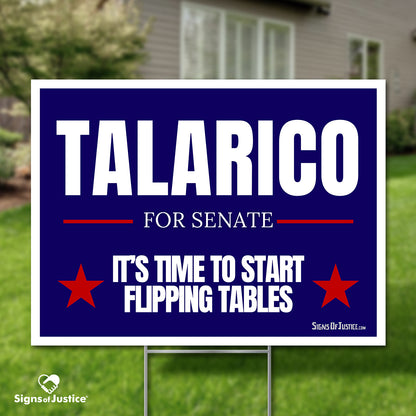 "Talarico for Senate" Yard Sign