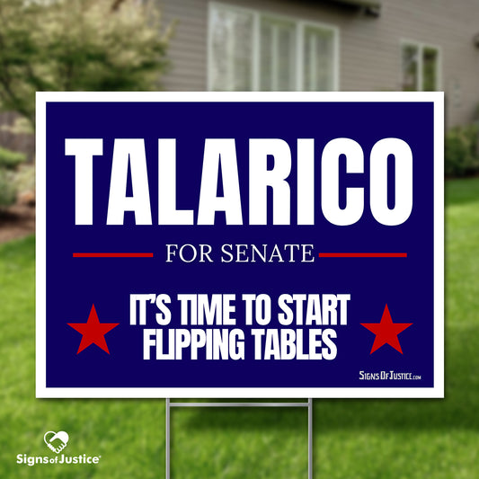 "Talarico for Senate" Yard Sign