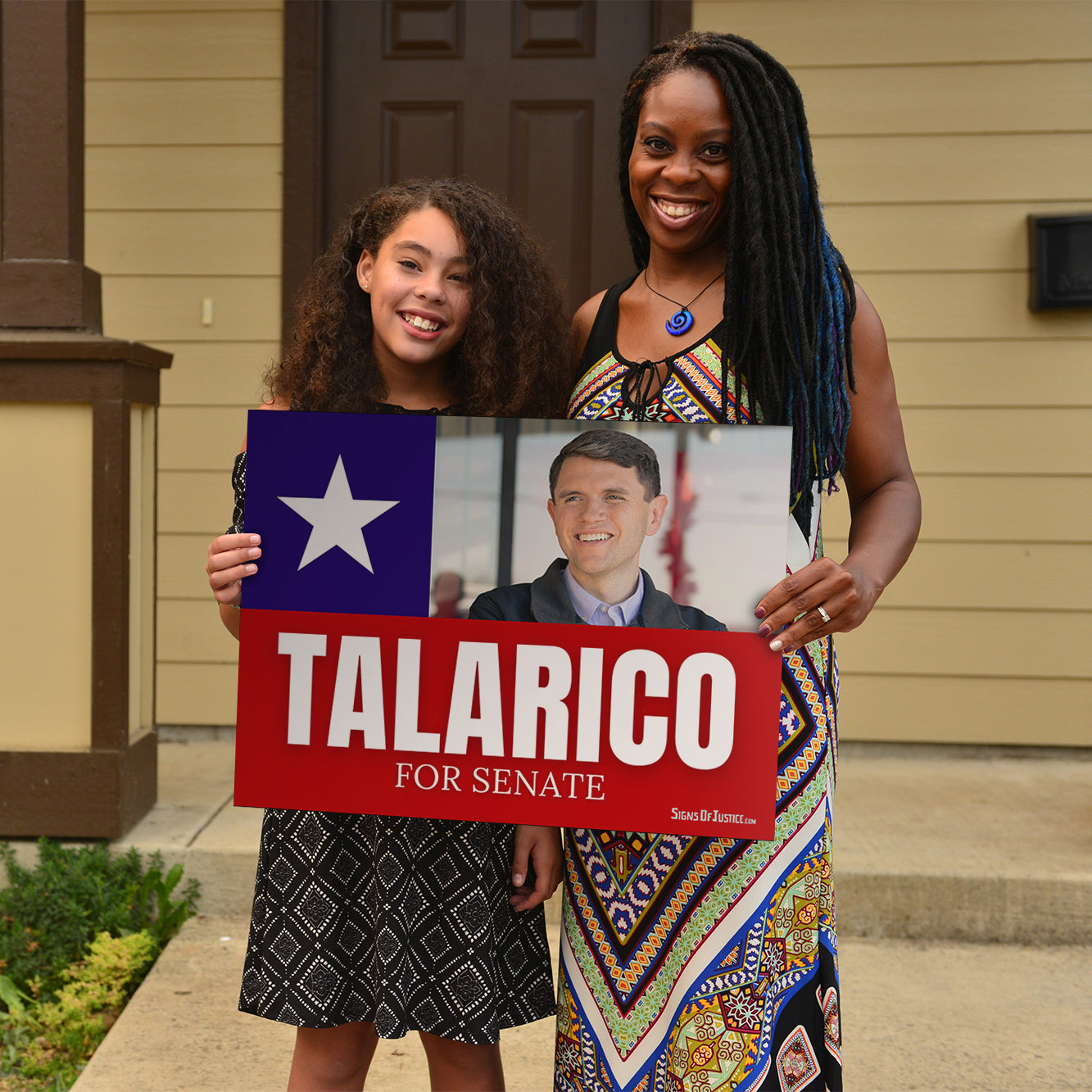 "Talarico for Senate ‘Texas Flag’" Yard Sign