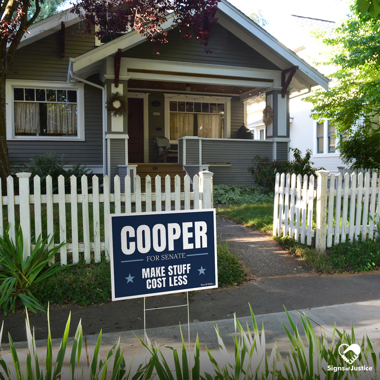 "Cooper MSCL" Yard Sign