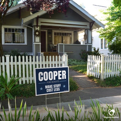 "Cooper MSCL" Yard Sign