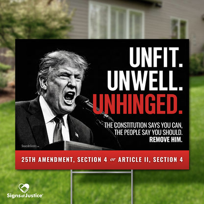 "Remove Him" Yard Sign