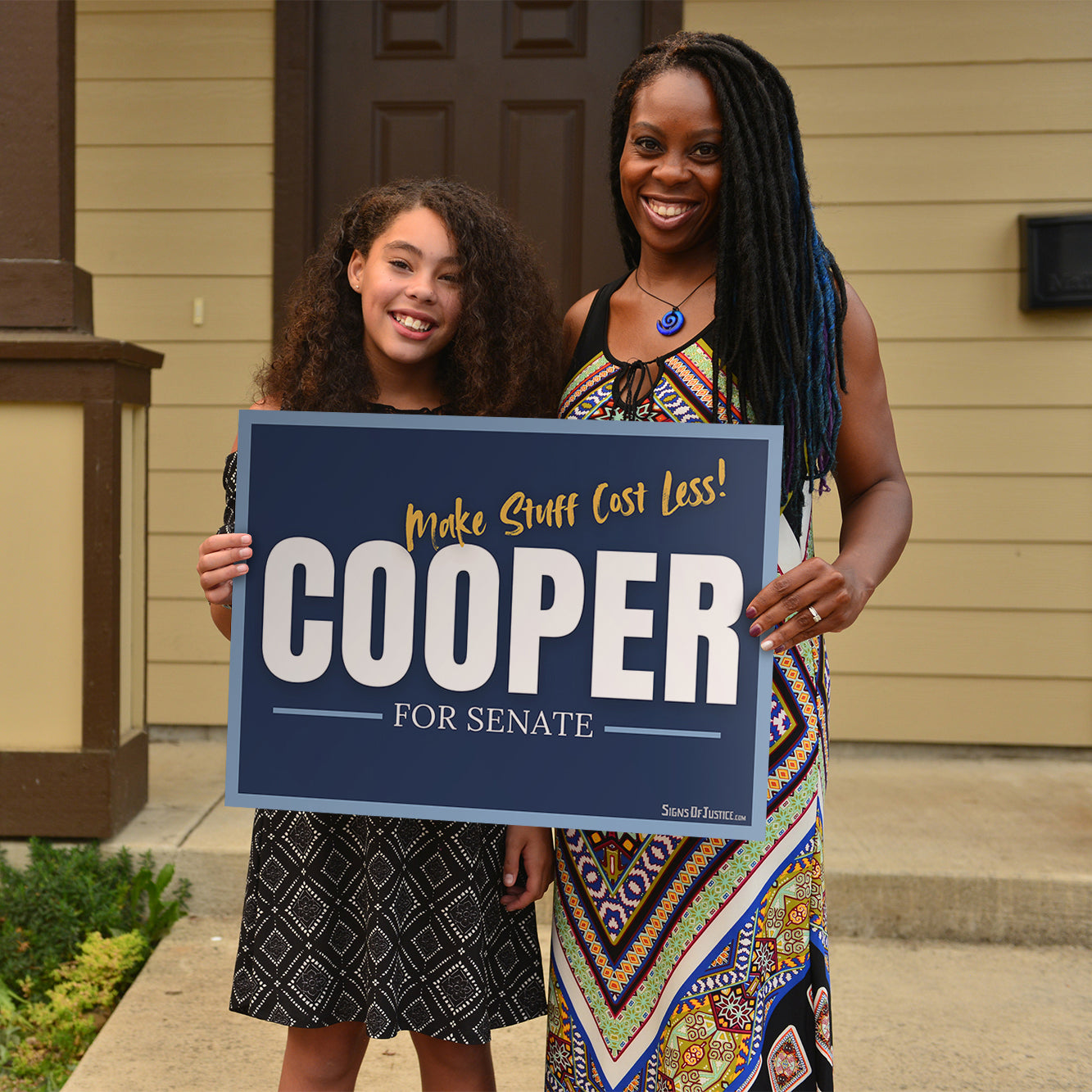 "Cooper for Senate" Yard Sign