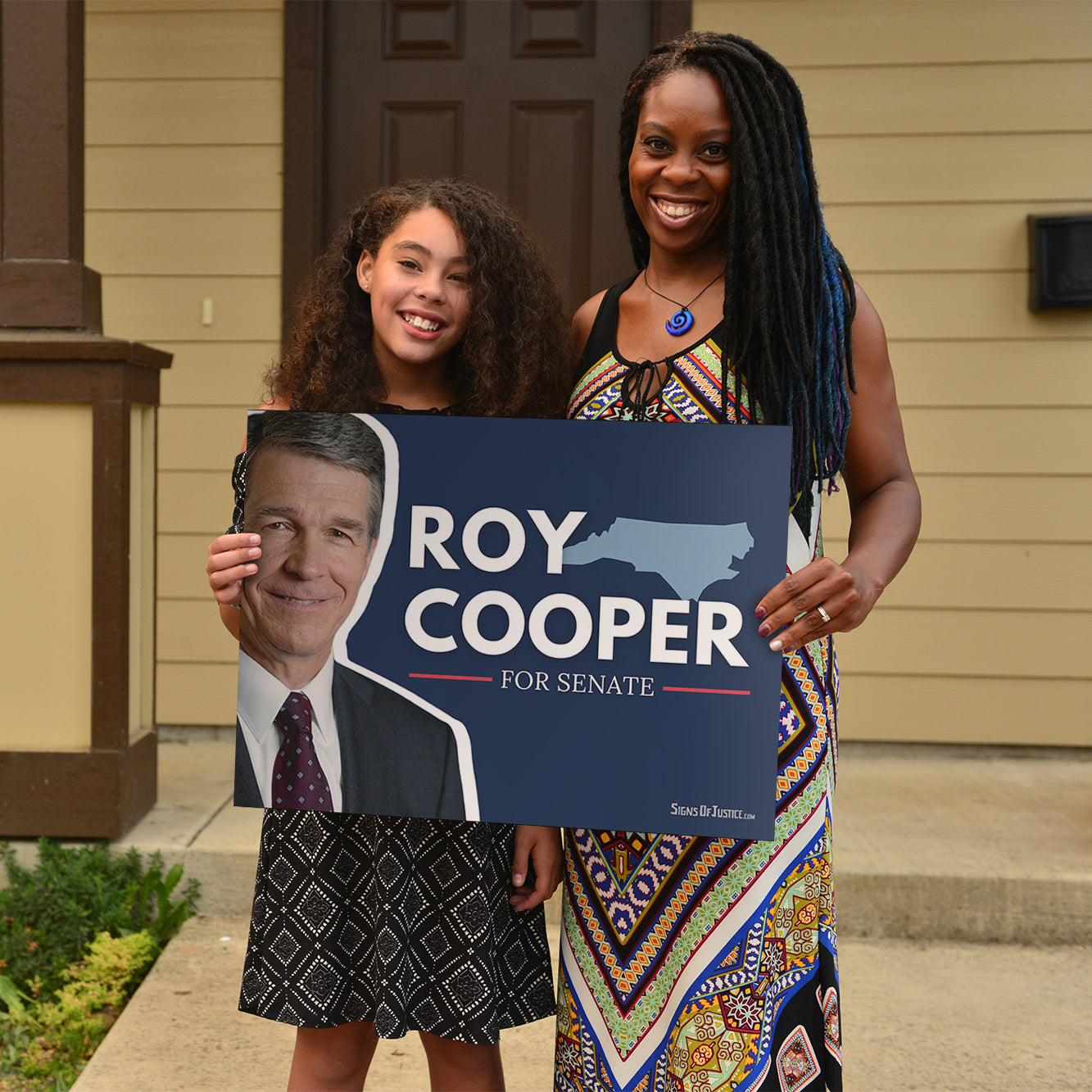 "Roy Cooper for Senate" Yard Sign