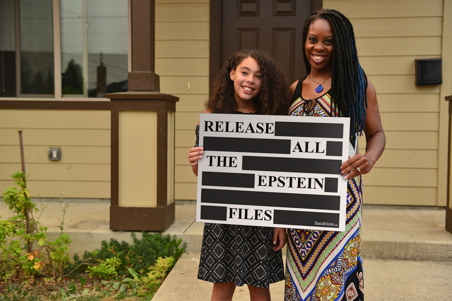 "Release the Files" Yard Sign