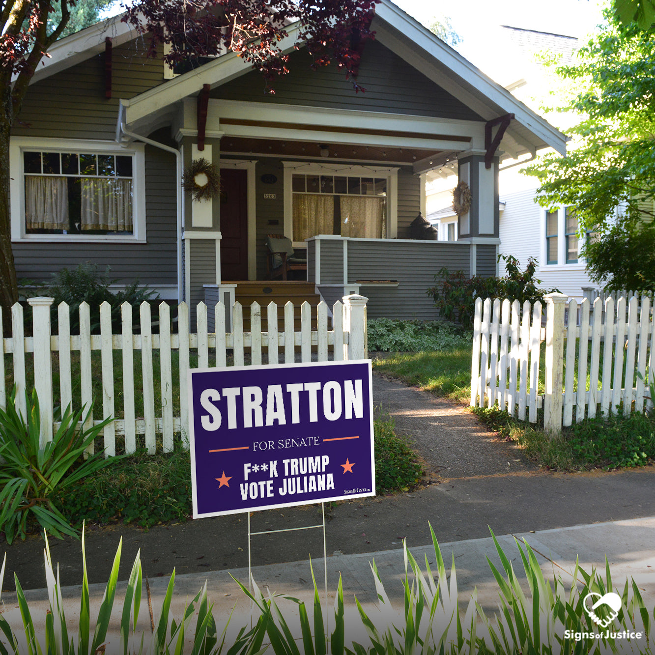 "Stratton For Senate" Yard Sign