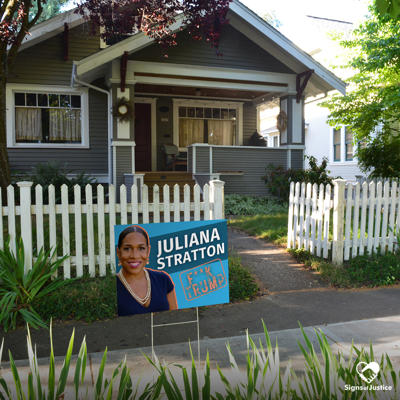 "Julliana For Senate" Yard Sign
