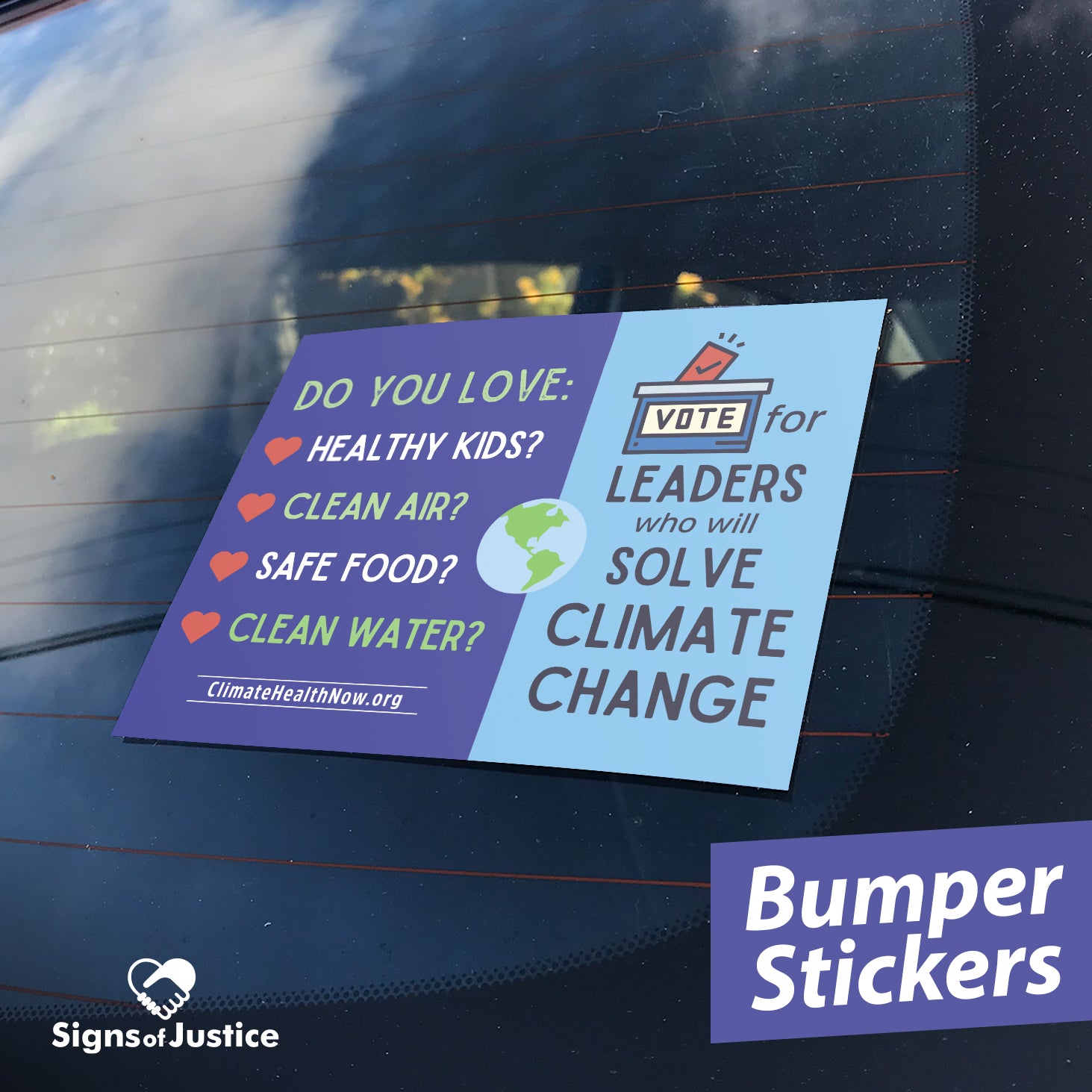 Climate Change Bumper Stickers – Signs Of Justice