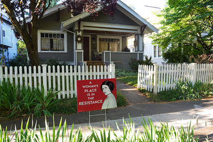 Princess Leia Yard Sign