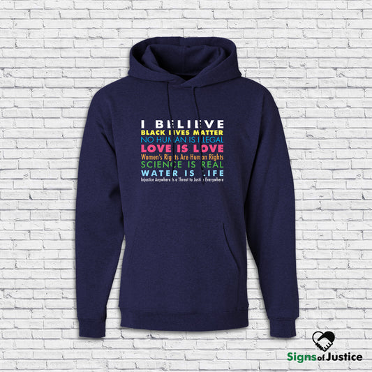 I/We Believe Women Hoodie