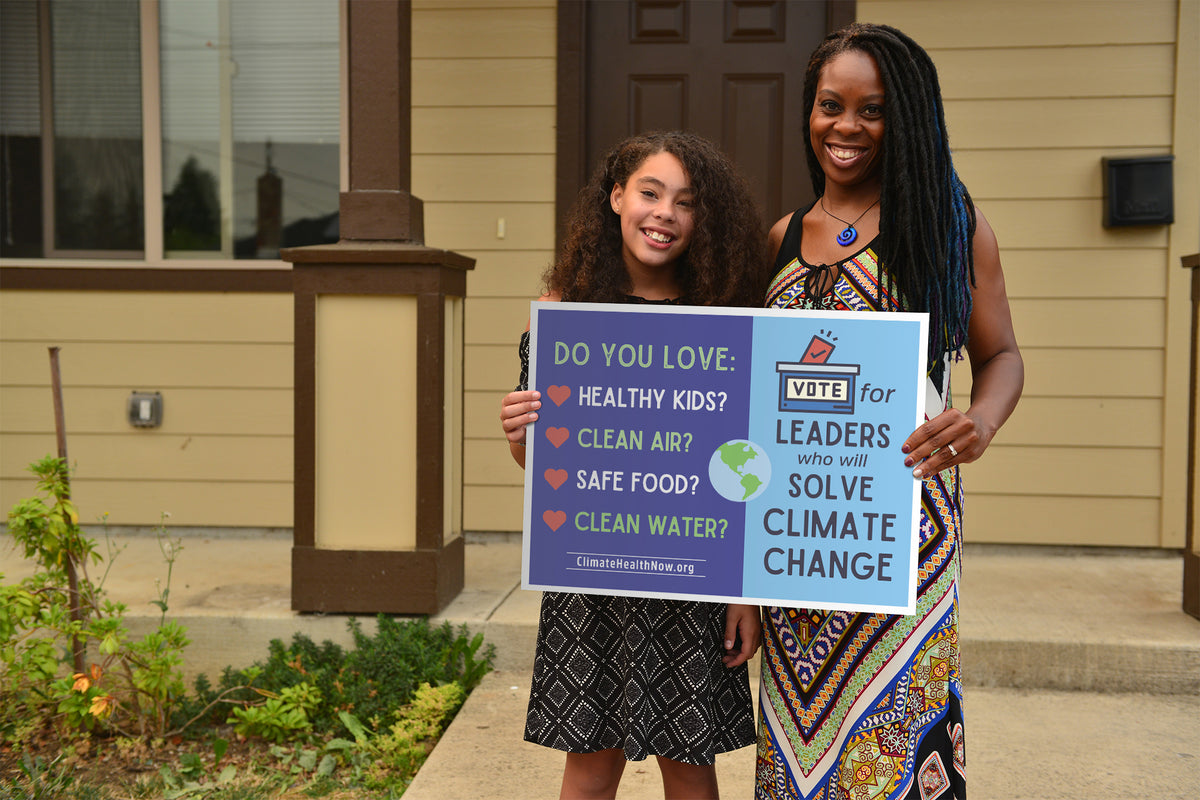 "Climate Change" Yard Sign